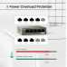 Tenda TEG1105P, 5 Port Gigabit PoE Switch Compatible