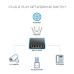 Dlink Switch DGS1005P Unmanaged Desktop 1 Gbps (RJ45) ports quantity 5 PoE ports quantity 4 Power supply type External
