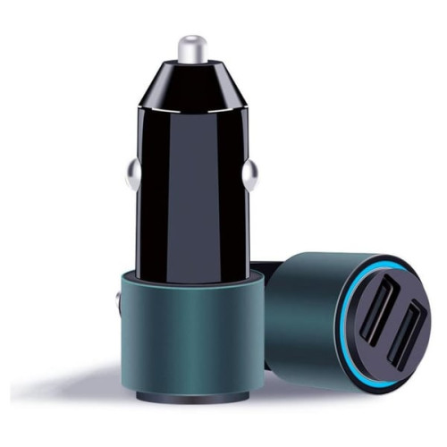 Linkcomn Dual USB Fast Car Charger Black