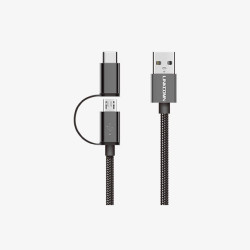 Linkcomn Ki820C Micro-USB Cable With USB Type C Connector