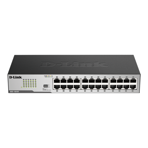 24-Port Gigabit Unmanaged Desktop Switch DGS-1024D