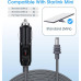 Starlink 10M Car Charger (Cigarette Socket) to DC Power Cable, for Starlink Mini, 12V Car Auto Power Supply, 18AWG, Plug and Play, IP68 Water Resistant Design, Gray | SL-CAR-DC-3M