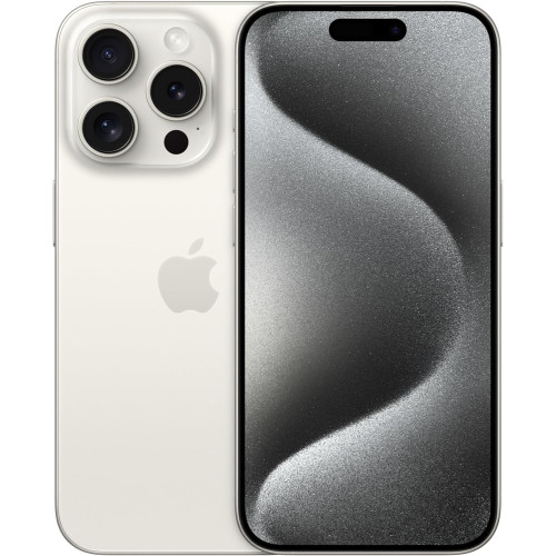 Apple iPhone 15 Pro (256 GB) - White Titanium