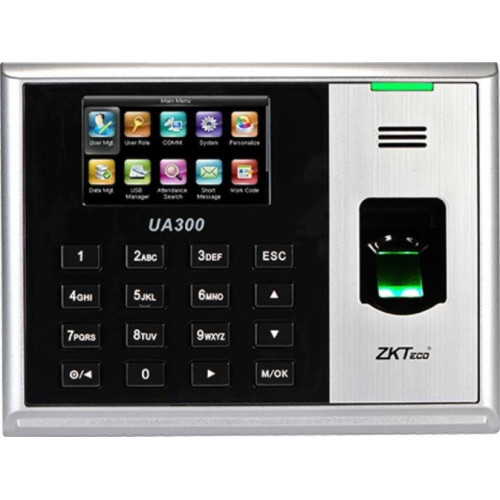 ZKTeco UA300 Biometric Time Attendance Fingerprint Card and Password UA300