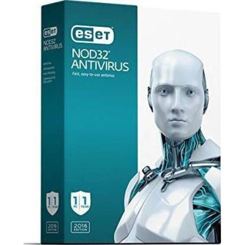 ESET NOD32 ANTIVIRUS 1 License for 2 user 1 Year - 2 PC